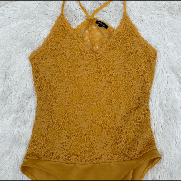 Ambiance Yellow Bodysuit - Picture 6 of 13